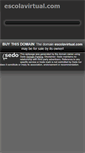 Mobile Screenshot of escolavirtual.com